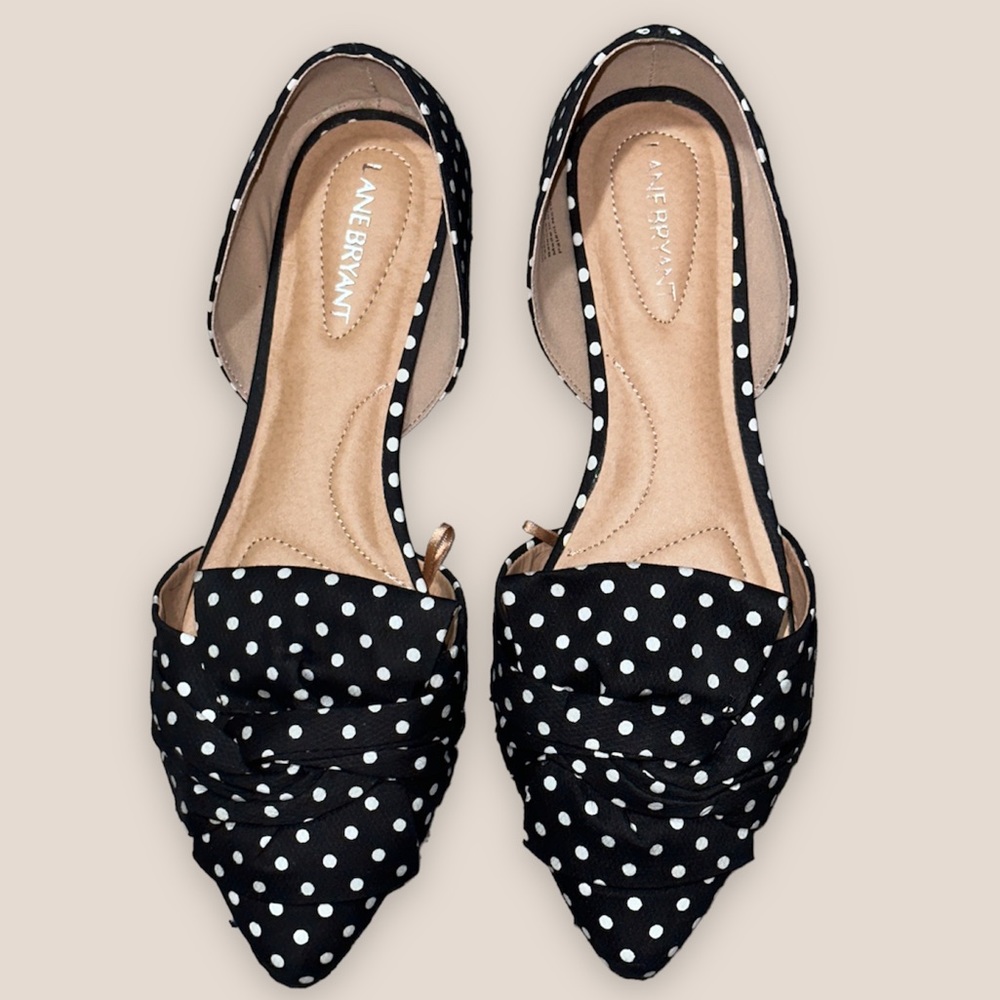 Lane Bryant Pointed Flats Size 10